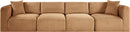 Shaggy - Fabric 4 Seat Modular Sofa