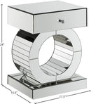 Jocelyn - End Table - Pearl Silver