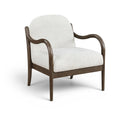 Helmsley - Performance Fabric Upholstered Accent Chair - Brown Frame