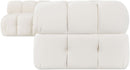 Orin - Velvet 5 Piece Modular Sectional