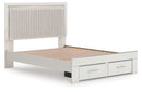 Zuraleus - Upholstered Panel Platform Storage Bed