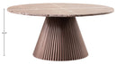 Cindra - Genuine Marble Top And Iron Base Table