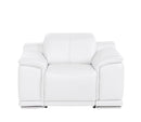 2679 - Power Reclining Chair With Power Headrest In Genuine Leather
