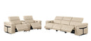 1126 - 6-Piece Modular Power Reclining Sofa And Console Loveseat Set In With 5 Power Recliners & Power Headrests