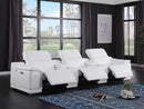 9762 - 5-Piece Modular Power Reclining Sofa And Loveseat Set With 3 Power Recliners In