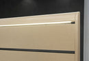 Genesis - Queen Bed With LED - Gold