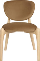 Velora - Upholstered Dining Chair (Set of 2) - Saddle / Natural