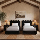 Tempo - Velvet Upholstered Bed