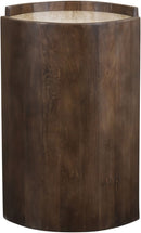 Solstice - Travertine And Mango Wood Table