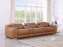 1116 - 5-Piece Modular Power Reclining Sofa In With 3 Power Recliners & Power Headrests