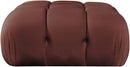Orin - Velvet Performance Fabric Upholstered Modular Ottoman