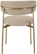 Lupita - Dining Chair With Brushed Gold Legs (Set of 2)