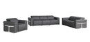 1126 - 6-Piece Modular Power Reclining Sofa, Loveseat & Chair Set In With 5 Power Recliners & Power Headrests