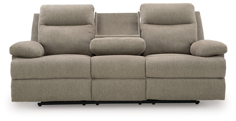 Side-Swipe - Reclining Sofa With Drop Down Table