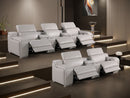1116 - 8-Piece Modular Power Reclining Sofa, Loveseat & Chair Set In With 5 Power Recliners & Power Headrests