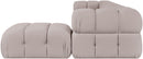 Orin - Fabric Velvet 5 Piece Modular Sectional