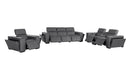 1224 - 7-Piece Modular Power Reclining Sofa, Loveseat & Chair Set In With 6 Power Recliners & Power Headrests