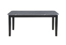 D8685 - Dining Table - Dark Gray / Black
