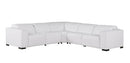 1208 - Leather Reclining Set (Sofa & Loveseat With 4 Power Recliners)