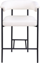 Malin - Faux Leather Counter Stool (Set of 2)
