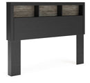 Broachmyn - Lighted Bookcase Headboard