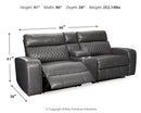 Samperstone - Power Reclining Sectional