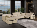 1126 - 8-Piece U-Shaped Sectional Sofa In With 4 Power Recliners & Power Headrest