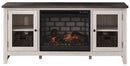 Dorrinson - TV Stand With Fireplace Insert