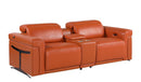 1126 - 3-Piece Modular Power Reclining Loveseat In With 2 Power Recliners & Power Headrests