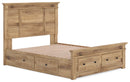 Makidern - Panel Storage Bed