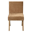 Zoey - Side Chair (Set of 2) - Chocolate Chenille & Oak