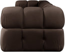 Orin - Velvet Performance Fabric Upholstered 3 Piece Modular Sofa
