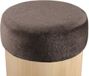 Nimes - Ottoman / Stool With Natural Base