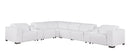 1208 - 8 Piece L Shaped Leather Sectional With 3 Power Recliners & Power Headrests