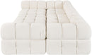 Orin - Velvet 6 Piece Modular Sectional