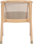 Sylvan - Vegan Leather Dining Chair (Set of 2) - Natural Frame