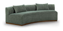 Avanti - 104" Chenille Fabric Upholstered Sofa