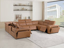 1224 - 8-Piece U-Shaped Sectional Sofa In With 4 Power Recliners & Power Headrests