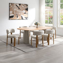 Ogin - Side Chair (Set of 2) - Beige & Gray