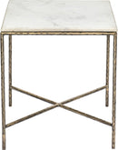 Valen - Marble And Iron Table