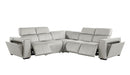 1224 - 5-Piece L-Shaped Sectional Sofa In With 3 Power Recliners & Power Headrests