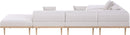 Laguna - 6 Piece 142" Outdoor Patio Modular Sectional