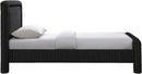 Baylor - Fabric With Interwoven Chenille Upholstered Bed