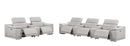 2679 - Power Reclining Sofa And Loveseat In Genuine Leather (5 Recliners With Power Headrests & 3 Consoles)