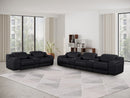 1116 - 8-Piece Modular Power Reclining Sofa, Loveseat & Chair Set In With 5 Power Recliners & Power Headrests