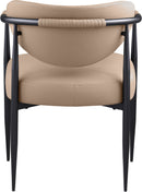 Virella - faux Leather Upholstered Dining Chair (Set of 2) - Black Base