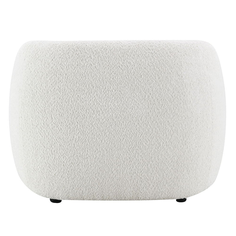 Lucifer - Chair - White Shimmer Chenille