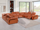 1224 - 12-Piece U-Shaped Sectional Sofa In With 4 Power Recliners & Power Headrests
