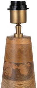 Juniper - Mango Wood Base And Linen Textured Fabric Shade Table Lamp