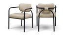 Serava - Vegan Leather Upholstered Dining Chair (Set of 2)